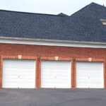 The exterior residential garage door at DUVAL COUNTY, FL