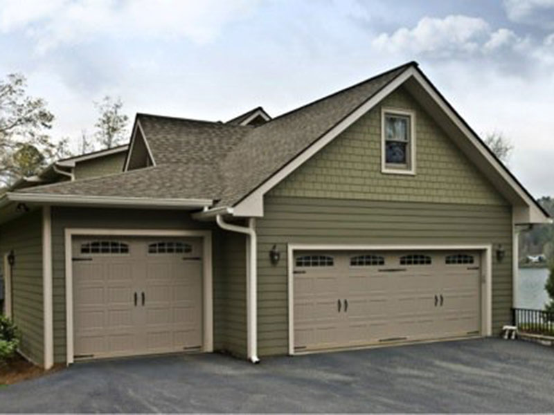 House with a Garage Door