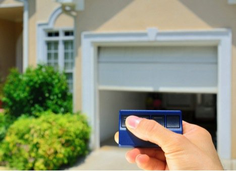 Garage door remote