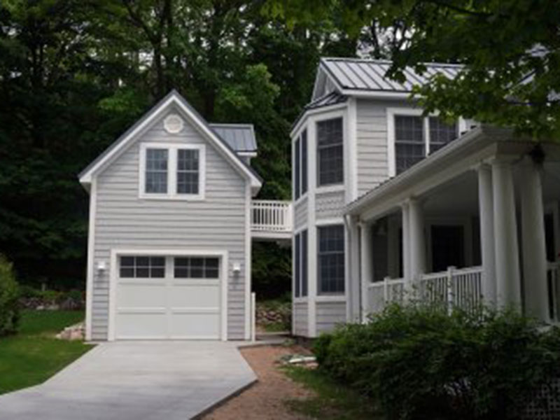 victorian home garage