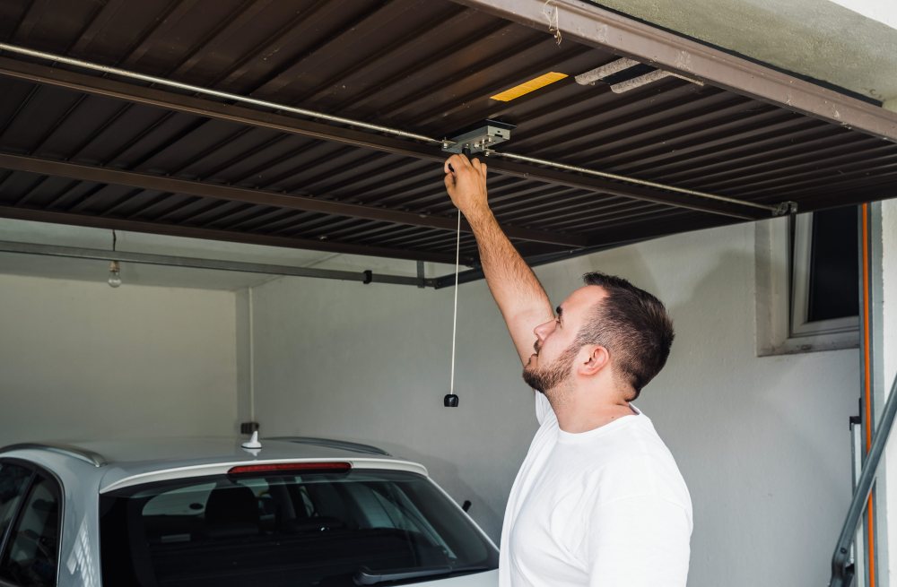 Featured image for “Fixing A Noisy Garage Door”