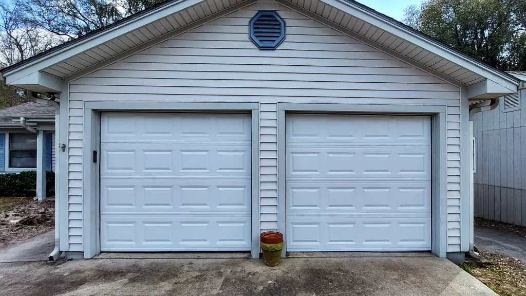 residential two-car garage